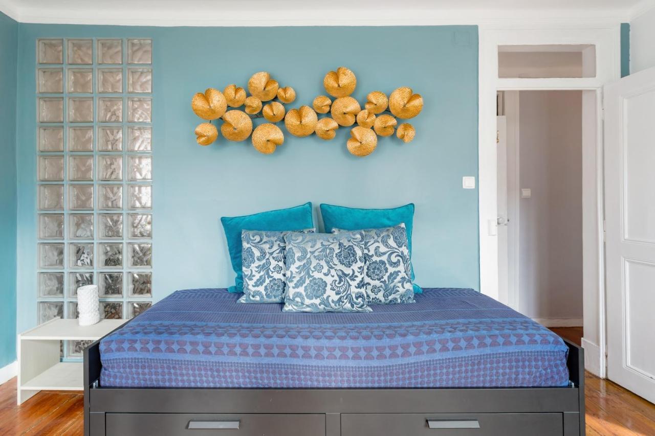 Avenida Da Liberdade Area, Bright And Newly Renovated 2 Bedroom Apartment, Lisbon Historical Center Eksteriør bilde
