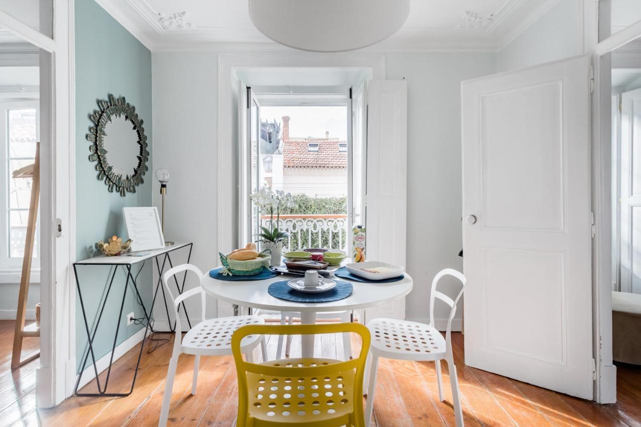 Avenida Da Liberdade Area, Bright And Newly Renovated 2 Bedroom Apartment, Lisbon Historical Center Eksteriør bilde